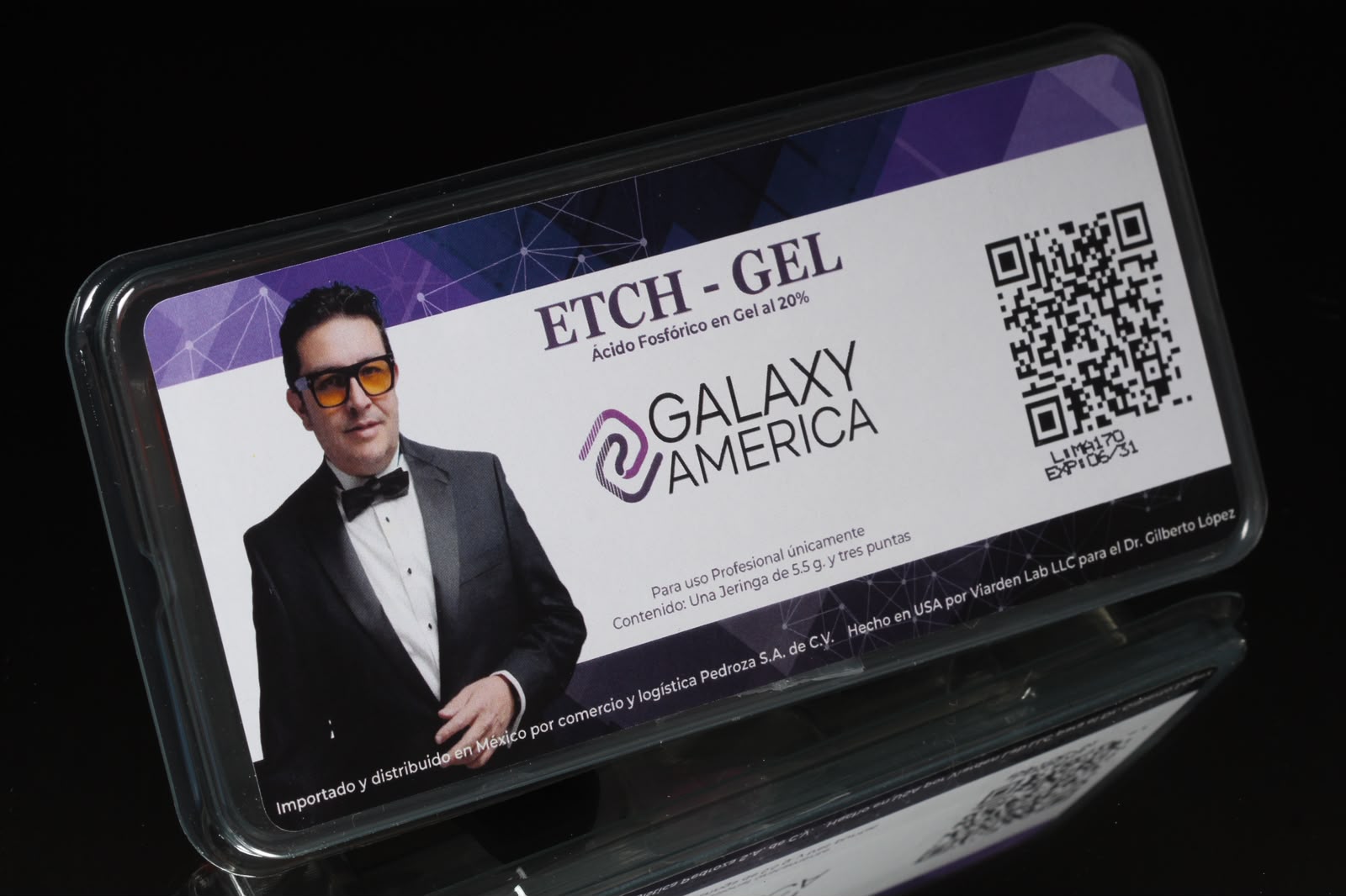Galaxy Etch Gel, ácido fosfórico en gel al 20 por ciento